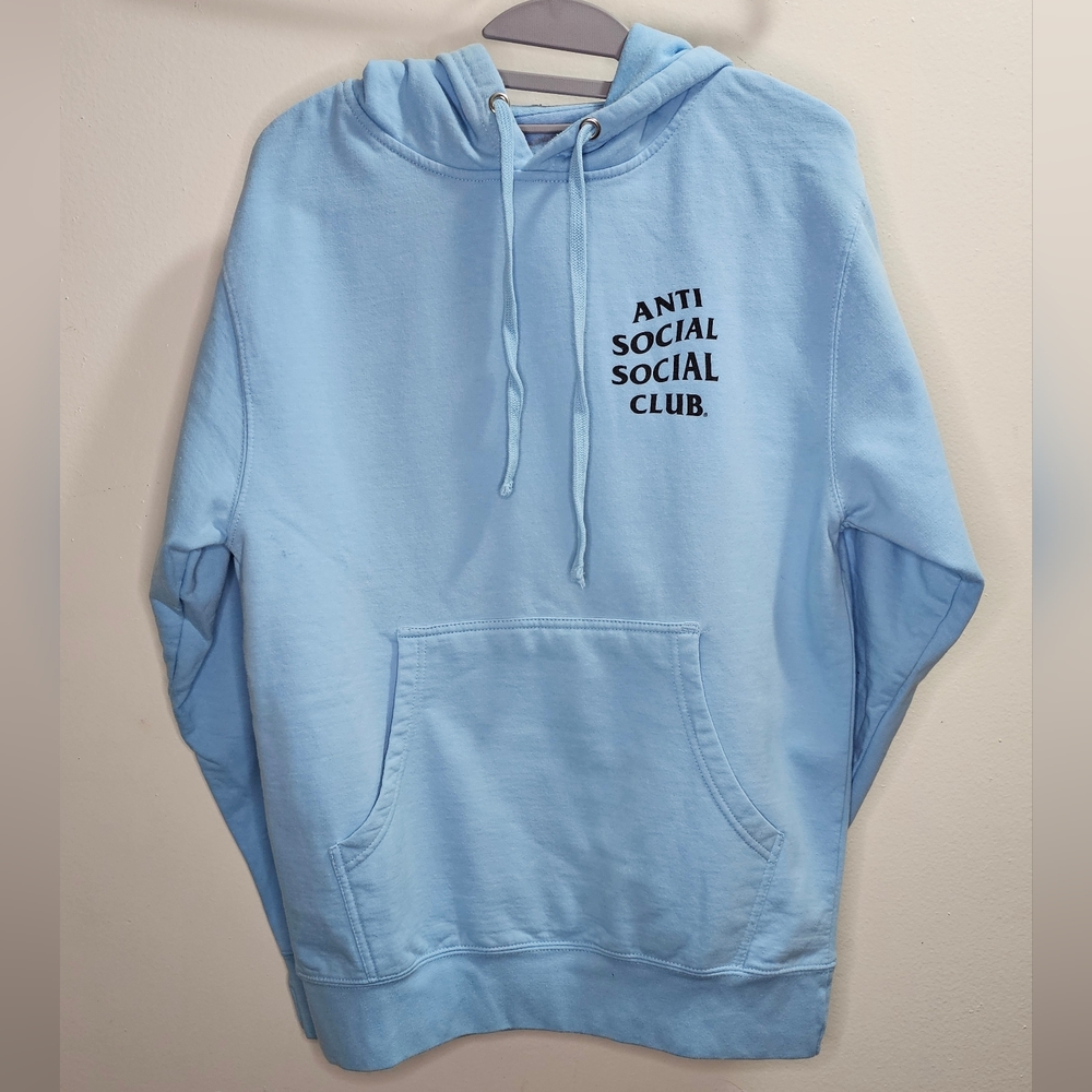 ANTI SOCIAL SOCIAL CLUB MIND GAMES HOODIE BLUE